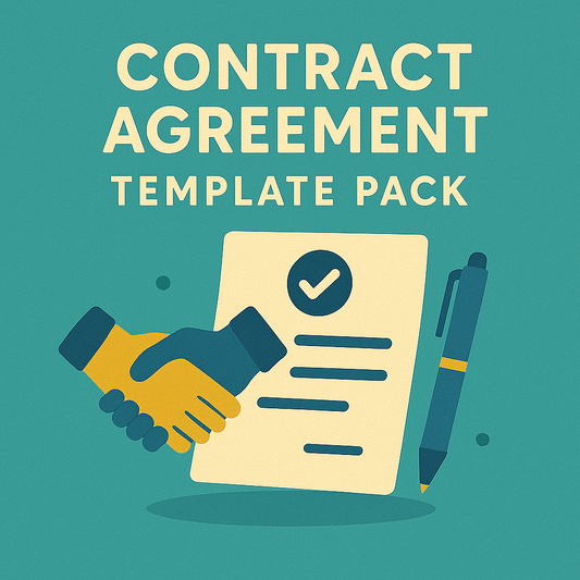 Paquete de plantillas de acuerdos contractuales